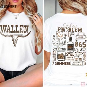 Morgan Wallen’s World Tour 2025 Cowboy Country Music T Shirt (2)