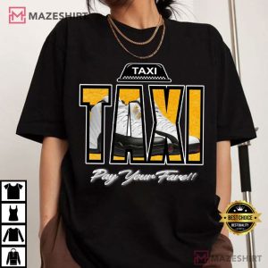 Jordan 12 Taxi Sneaker Graphic T Shirt (1)
