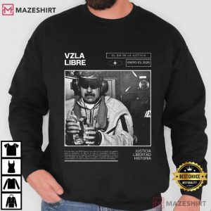 Venezuela Libre Maduro Justice And Freedom T Shirt (1)