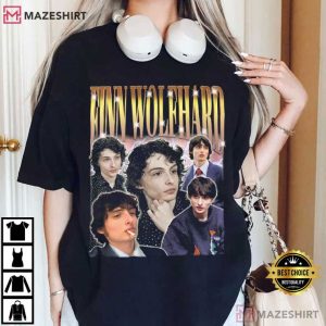 Finn Wolfhard Vintage Movie Fan Merch T Shirt (1)