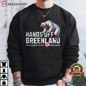 Hands Off Greenland Polar Bear T Shirt (4)