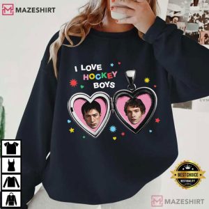 I Love Hockey Boys Heated Rivalry Shane Hollander Ilya Rozanov T Shirt (3)