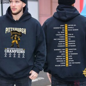 Pittsburgh AFC North Champs Football T Shirt (1)