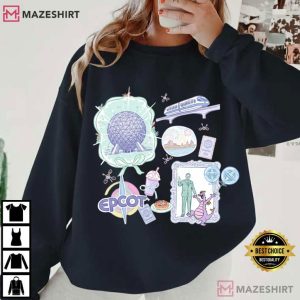 Walt Disney Epcot World Tour Vintage T Shirt (4)