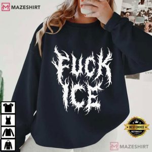 Fuck Ice Political T Shirt (4)