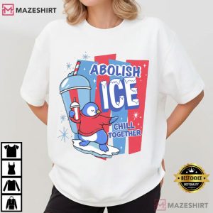 Abolish ICE No Human Is Illegal Human Rights Activist T-Shirt