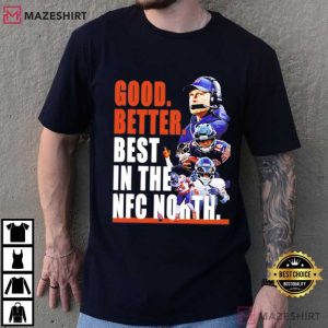 Chicago Bears Good Better Best Champions 2025 T-Shirt
