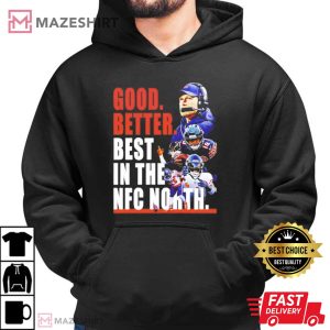 Chicago Bears Good Better Best Champions 2025 T Shirt (3)