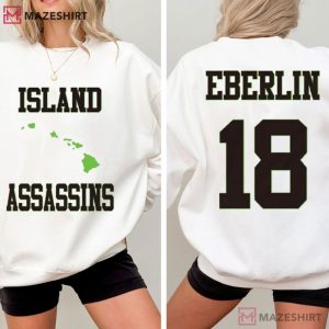 Island Assassins Team Parent Custom Name Number T Shirt (4)