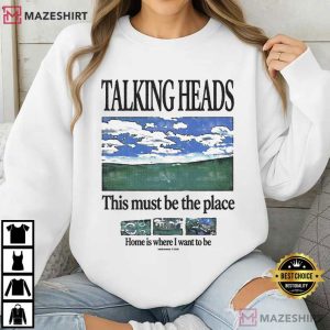 Talking Heads Graphic This Must Be The Place Lyric Rock T Shirt (4)