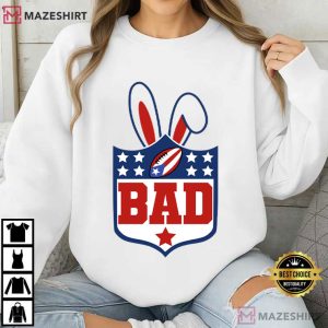 Bad Bunny Team Benito Football Logo Super Bowl T Shirt (4)