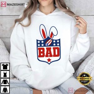 Bad Bunny Team Benito Football Logo Super Bowl T Shirt (3)