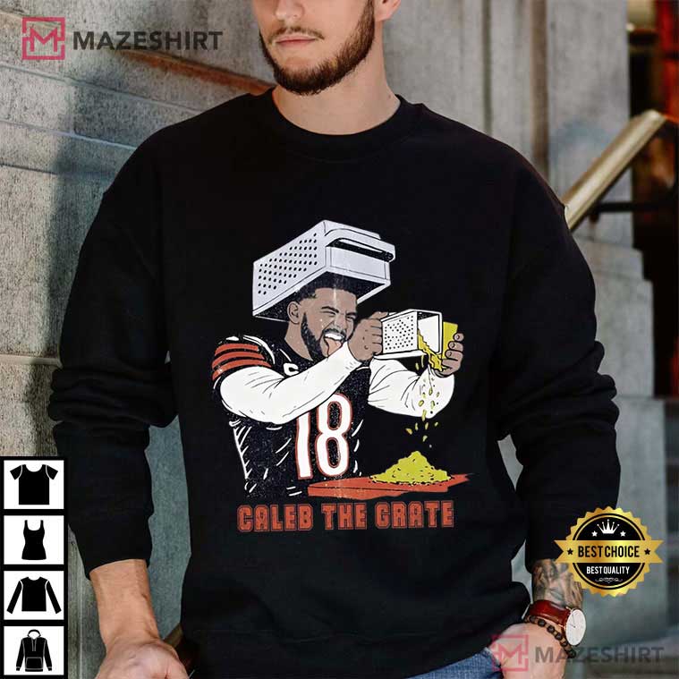 Cheese Grater Football Caleb Cheese Grater T-Shirt Cheese Grater Football Caleb Cheese Grater T-Shirt