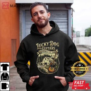 Lucky Dog Guitars Vintage Country Barn Nashville Tennessee T Shirt (1 (3)