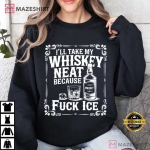 Fuck ICE Whiskey Neat Activism T Shirt (4)