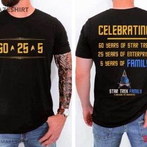 Star Trek 60th Anniversary Celebrating T-Shirt