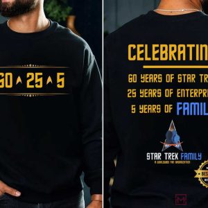 Star Trek 60th Anniversary Celebrating T Shirt (3)
