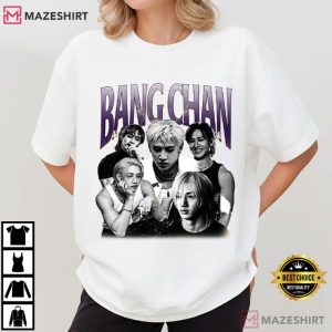Bang Chan Straykid Vintage 90s Bootleg Style T Shirt (1)