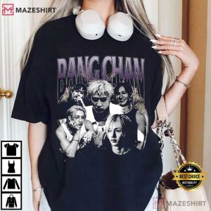Bang Chan Straykid Vintage 90s Bootleg Style T Shirt (2)
