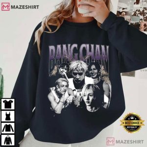 Bang Chan Straykid Vintage 90s Bootleg Style T Shirt (3)