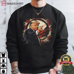 Trump Bold Political Graphic Statement Protest T Shirt (1)