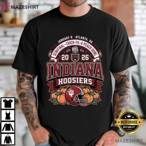 Indiana Hoosiers 2026 CFP Semifinal Chick-Fil-A Peach Bowl T-Shirt