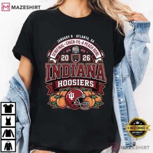 Indiana Hoosiers 2026 CFP Semifinal Chick Fil A Peach Bowl T Shirt (3)