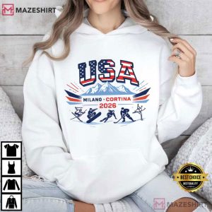 Milano Cortina 2026 Winter Games Olympics T Shirt (4)