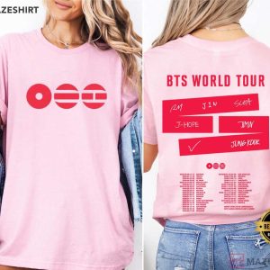 BTS World Tour 2026 Concert Merch ARMY Fan Gift T Shirt (2)
