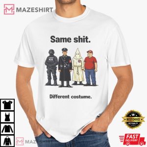 Same Shit Different Costume Abolish ICE T Shirt (1)