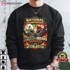 College National Championship Football Fan Merch 2026 T Shirt (4)