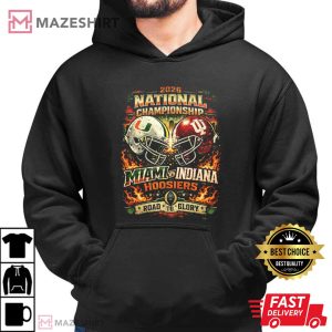 College National Championship Football Fan Merch 2026 T Shirt (3)
