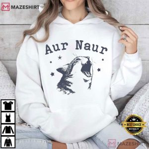Cat Lover Aur Naur Cat Funny T Shirt (3)