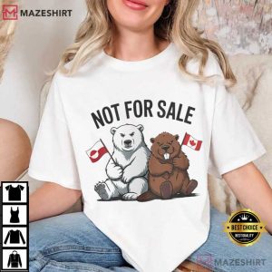 Canada And Greenland Is Not For Sale Anti Trump T Shirt (2)