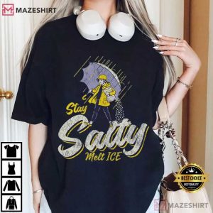 Anti Trump Subtle Anti Ice Stay Salty Protest T Shirt (1)