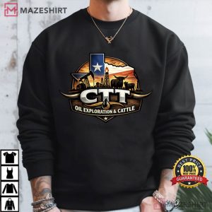 CTT Oil Exploration And Cattle Landman Graphic T Shirt (4)