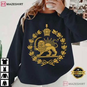 Lion And Sun Persian Pride Iran Shir o Khorshid T Shirt (4)