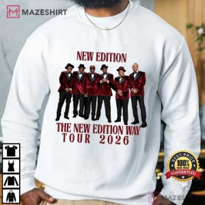 New Edition Way Tour 2026 Music Fan Gift T Shirt (4)