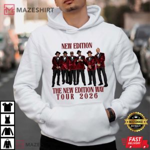 New Edition Way Tour 2026 Music Fan Gift T Shirt (3)