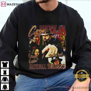 Nicolas Cage Inspired Vintage Movie Meme T Shirt (4)