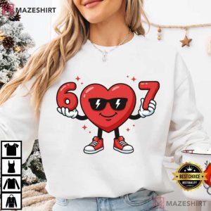 Valentines Day 6 7 Heart Funny T Shirt (4)