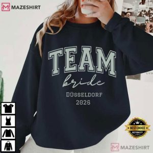 Team Bride Bridal Party 2026 T Shirt (4)