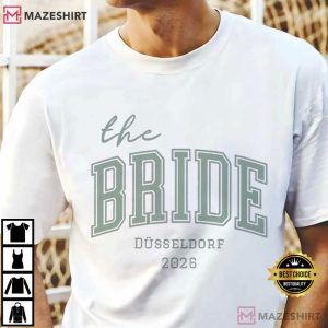 The Bride Bachelorette Bridal Party T Shirt (2)