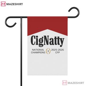 CigNatty Indiana Football National Champs Garden Flag (4)