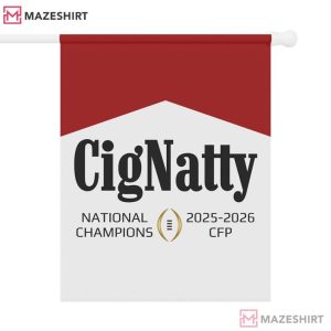 CigNatty Indiana Football National Champs Garden Flag (3)