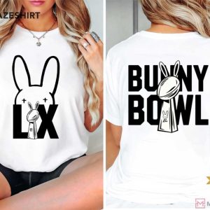Bad Bunny Super Bowl LIX Retro Football Fan T Shirt (1)