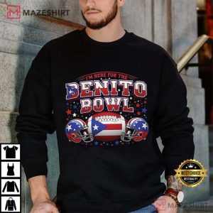 I’m Here For The Benito Bowl Bad Bunny Football Fan T Shirt (1)