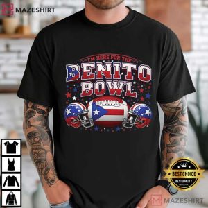 I’m Here For The Benito Bowl Bad Bunny Football Fan T Shirt (3)