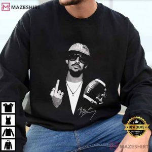 Bad Bunny Super Bowl 2026 Middle Finger Funny T Shirt (1)