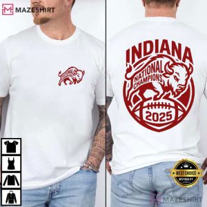 Indiana Football National Champions 2025 T-Shirt